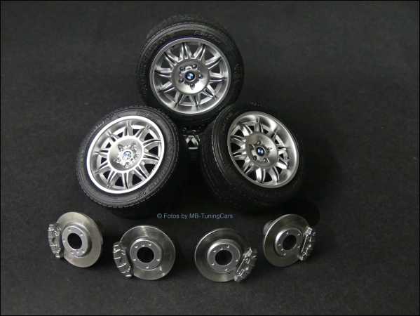 1:12 BMW E36 M3 Coupe Felgensatz